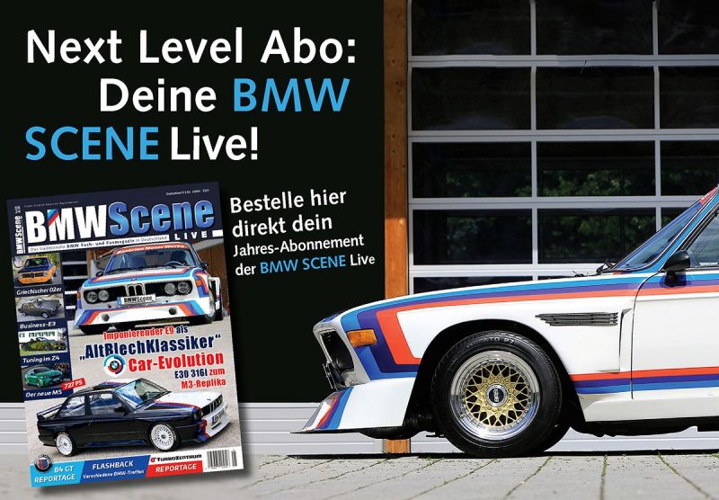 Jahres-Abonnement BMW SCENE LIVE