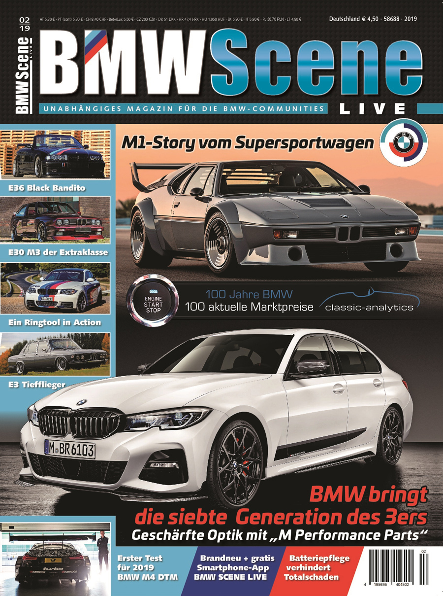 BMW SCENE LIVE Leser-Shop - BMW Scene Live 02/2019